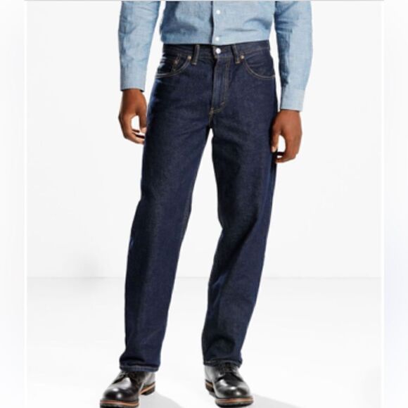 Levi’s 550 Dark Denim Jeans size 32/38 - Picture 1 of 7